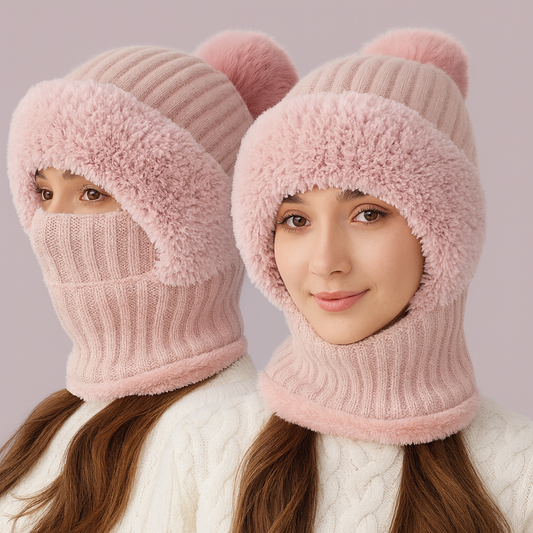 ArctenCozy 3-in-1 Winter Balaclava Hat Scarf Mask